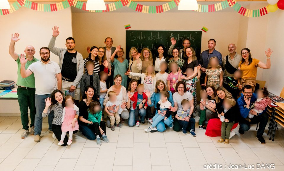 Lione surengta lituanistinės mokyklos mokslo metų pabaigos šventė