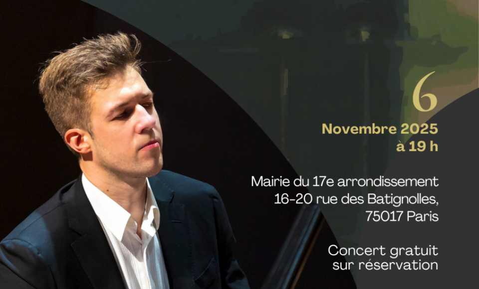 Kvietimas į Augustino Eidukonio koncertą „Lumières jumelles : Čiurlionis et Ravel, 150 ans de...