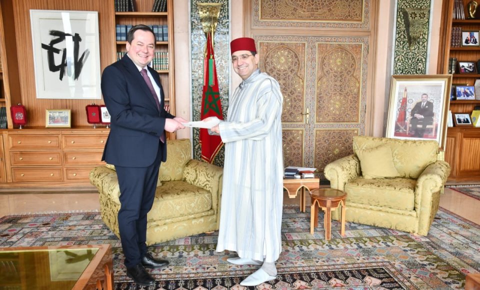 Lietuvos ambasadorius Prancūzijoje Arnoldas Pranckevičius įteikė kredencinius raštus Maroko...