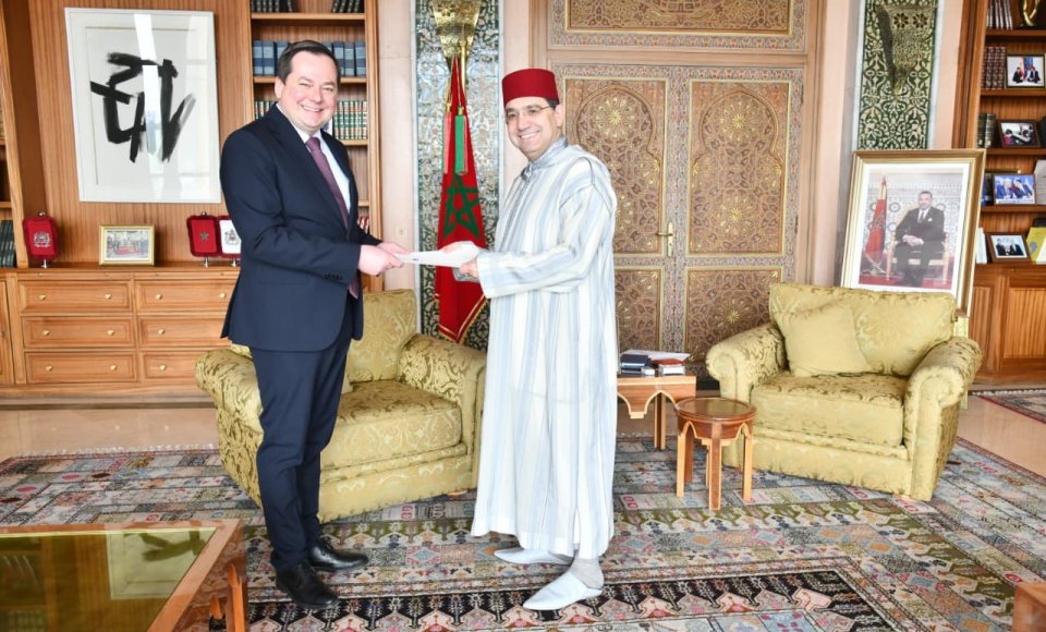 L’Ambassadeur de Lituanie en France Arnoldas Pranckevičius a remis ses lettres de créance au...