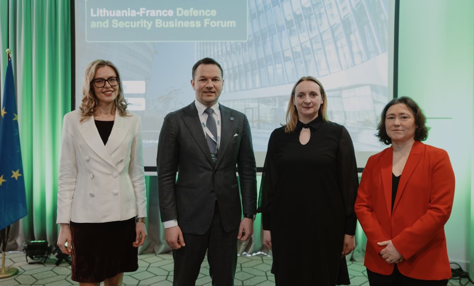 Vilniuje įvyko Lietuvos ir Prancūzijos gynybos ir saugumo verslo forumas